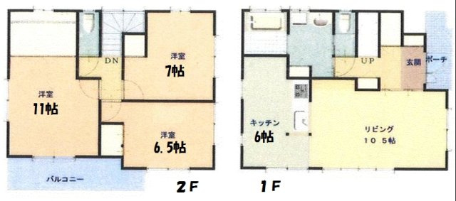 東金市求名　中古戸建の間取り|図面と現況に相違がある場合、現況を優先致します。