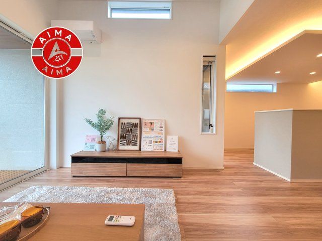福岡市南区鶴田2丁目 の居間・リビング|多くの時間を過すことになるリビングだからこそ、いつも穏やかな空間・解放感が味わえ毎日が充実します。