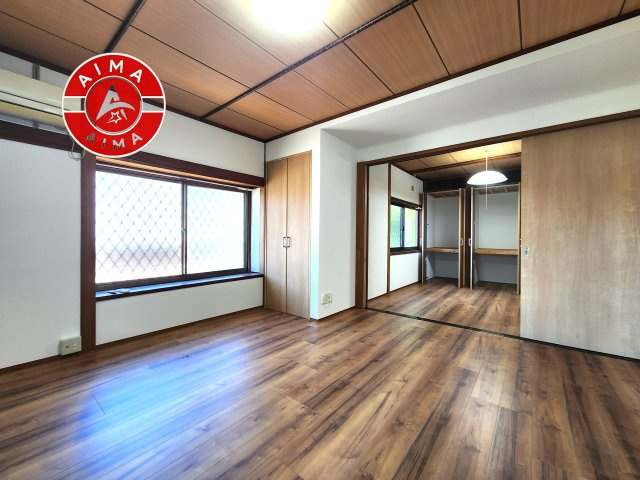 福岡県福岡市西区姪の浜２丁目 14-30 (地番: 3735番2,3735番3)の和室|将来的に、琉球畳を引きまして和室風にすることも可能です。