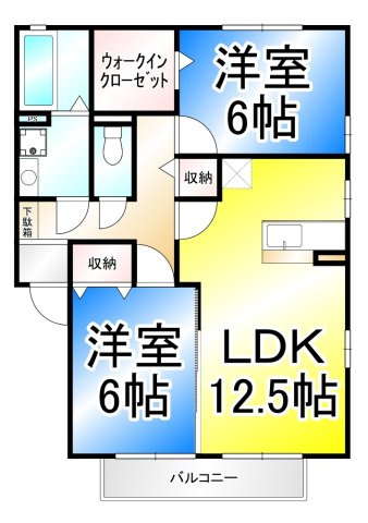 カーサ・ミーテの間取り