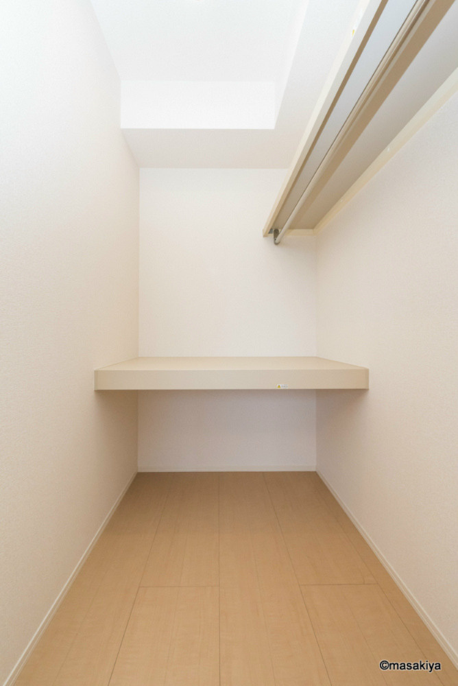 シエル･ブルーの収納|ウォークインクローゼット
