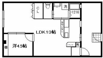 【間取り】 | メゾン高槻