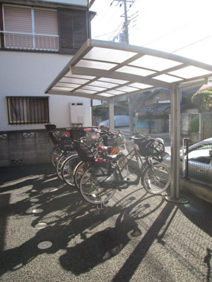 駐輪場♪