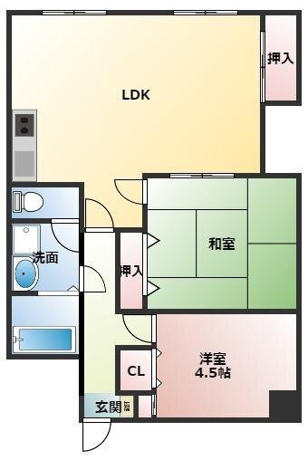 【間取り】 | グレイス城崎