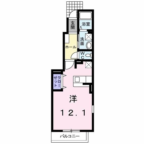 アルバ　３の間取り