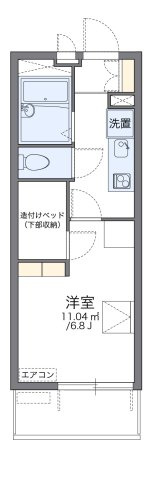 【間取り】 | レオパレス舎利寺ＣＦ