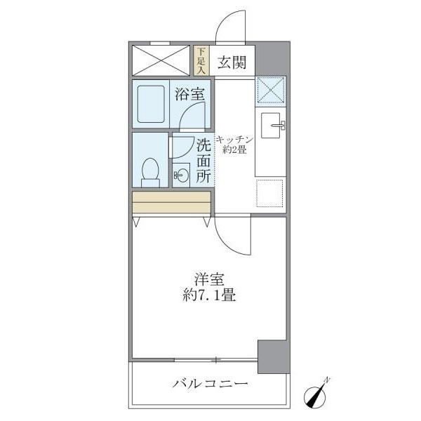 シルフィ大宮の間取り