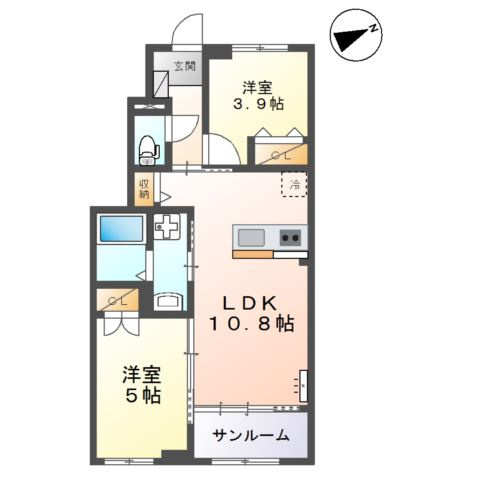 コンフォール・ＴＭの間取り