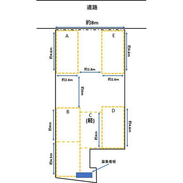 千手堂北町１丁目駐車場の間取り