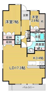 【間取り】 | ブランシエラ二条城
