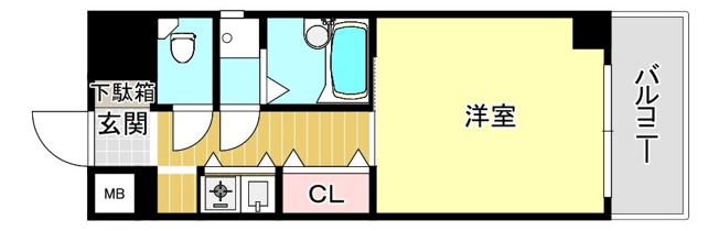【間取り】 | シティパレス薬大前