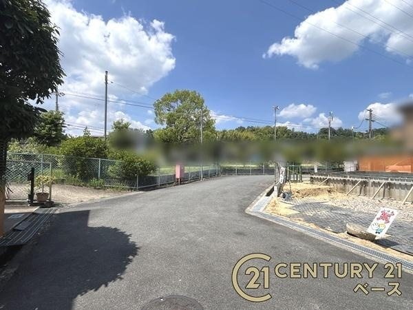 生駒郡三郷町美松ケ丘西２丁目 ／新築一戸建の前面道路含む現地写真|■現地撮影写真■
