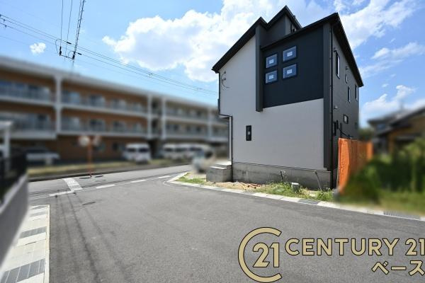 磯城郡田原本町黒田 １号棟 ／新築一戸建の前面道路含む現地写真|■ぜひお気軽にお問い合わせください！