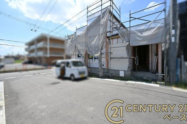 磯城郡田原本町黒田 ２号棟 ／新築一戸建の前面道路含む現地写真|■ぜひお気軽にお問い合わせください！