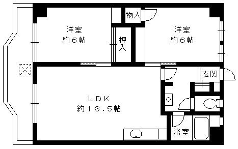 【間取り】 | 第1横尾ビル
