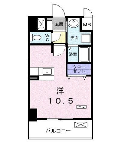 ザ・ノーブル・レジデンス上更の間取り