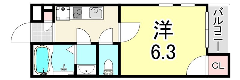 クレイノル　レーヴの間取り