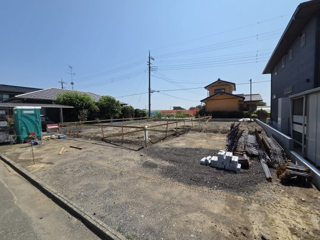 新築　太田市南ヶ丘町第3　クレイドルガーデン　１号棟の外観|現地写真　2026年10月完成予定！類似物件のご内覧等、お気軽にお問合せください♪　							

　