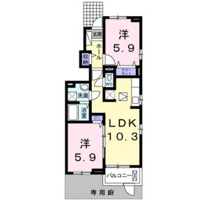 【間取り】 | BULL　Ⅱ