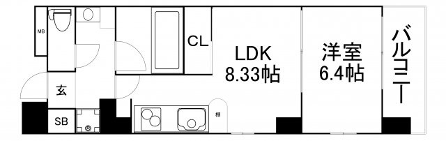 【間取り】 | コンソラーレ上町台II