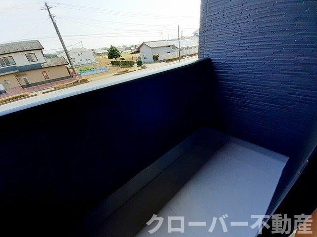 ブリーサ六郷のバルコニー