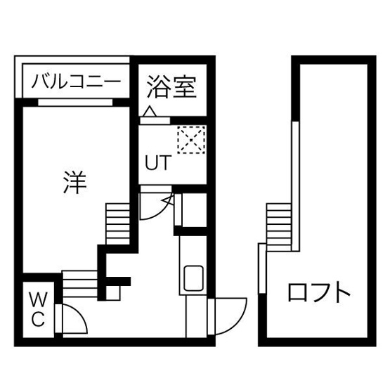 【間取り】 | オークラレジデンス栄生