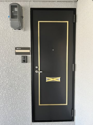 ビューティフルヒル美丘Ｂの玄関|玄関ドア