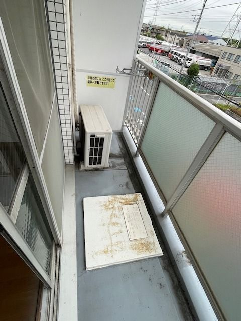 シテ・ラピーヌ南行徳のバルコニー