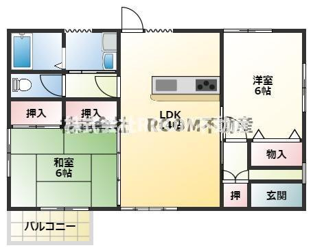 グローブタウンの間取り