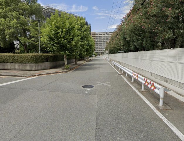 金楽寺町貸工場（北側）の周辺