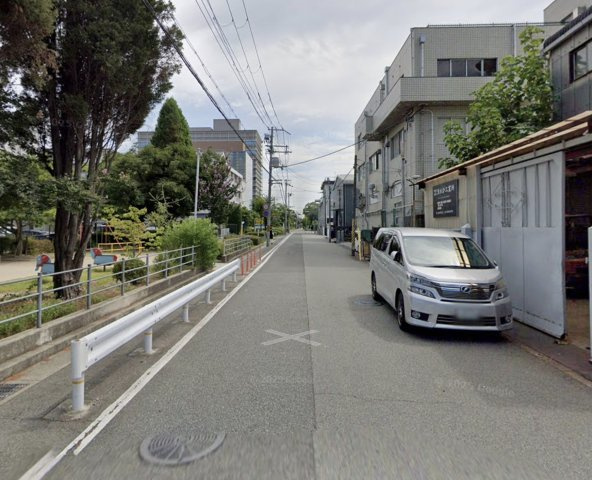 金楽寺町貸工場（北側）の周辺