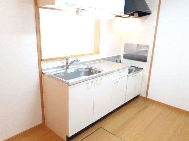 メリディオマーレⅡのキッチン|コンパクトなキッチンで掃除もラクラク