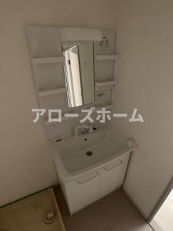 【洗面所】 | サンハイツ2 | ※室内写真は前回募集の別タイプ２ＤＫです。仕様が異なる場合がございます。