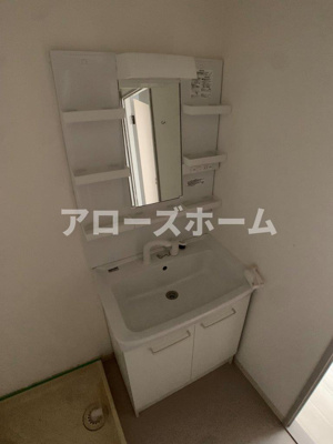 【洗面所】 | サンハイツ2 | ※室内写真は前回募集の別タイプ２ＤＫです。仕様が異なる場合がございます。