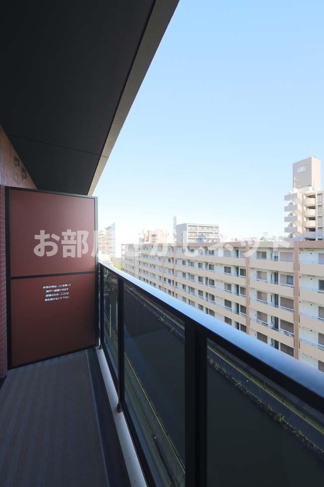 セジョリ横浜WESTⅡ【おとり物件なし】#学生・社会人にオススメ！初期費用分割払いOK！のバルコニー