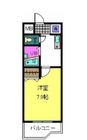 ラフィーネ北島の間取り