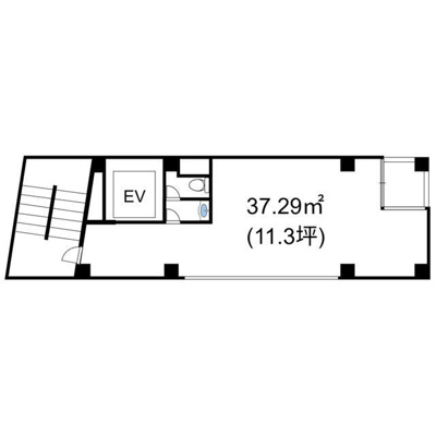 【区画図】 | 大野ビル２号館