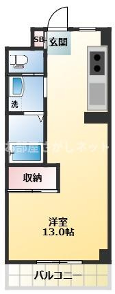 ロイヤルハイツフジ【おとり物件なし】#学生・社会人にオススメ！初期費用分割払いOK！の間取り