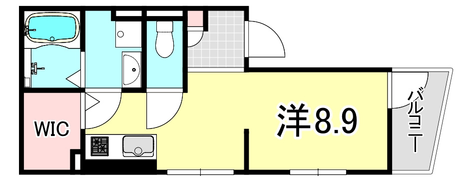 レジデンス西宮呉羽の間取り
