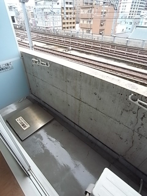 サンクレスト西宮のバルコニー