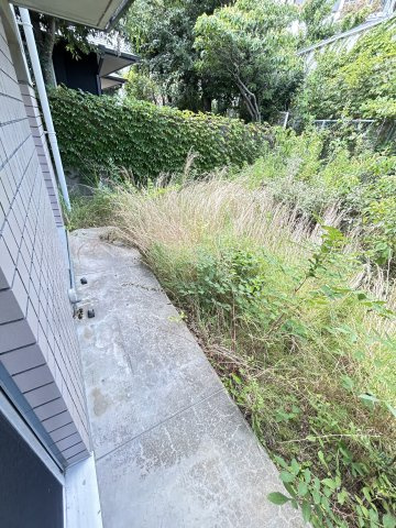 モンスフェール篠原北町の庭