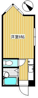 祐天寺グリーンマンションの間取り