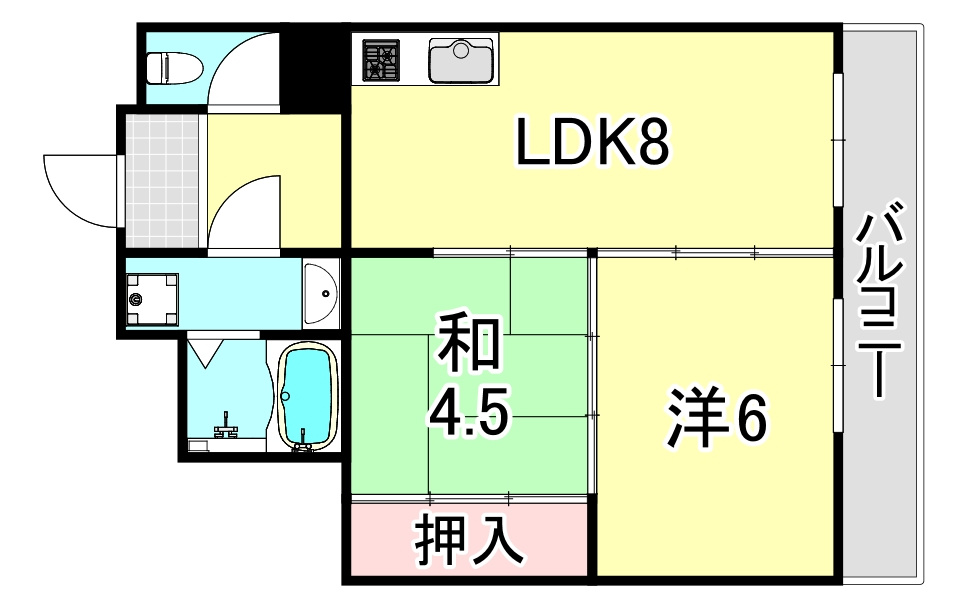 田中ハウスの間取り