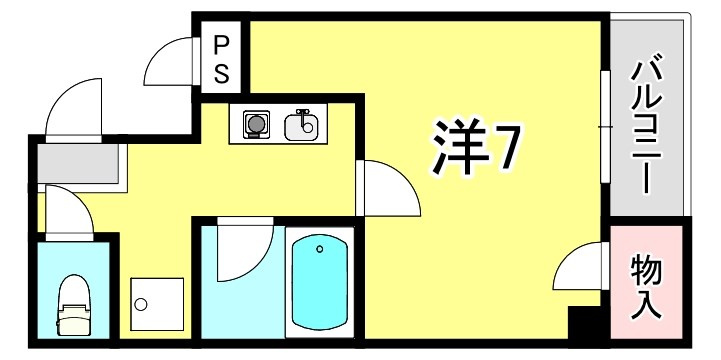 シェトワ大石の間取り