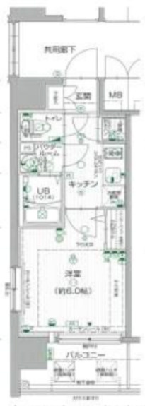 エスリード本町靱公園レジデンスの間取り