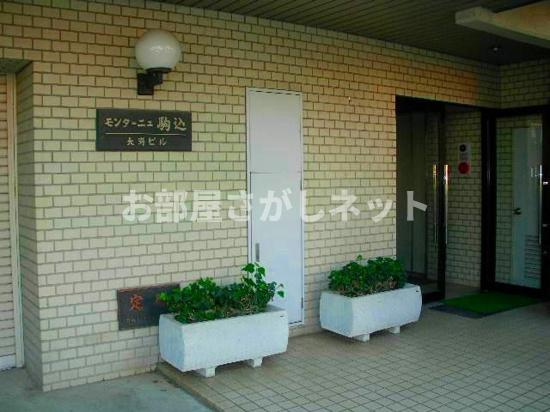 モンターニュ駒込のエントランス