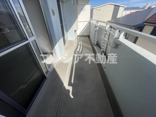 リーヴェンス甲子園口のバルコニー