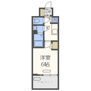 【間取り】 | プレサンス梅田東アルファ
