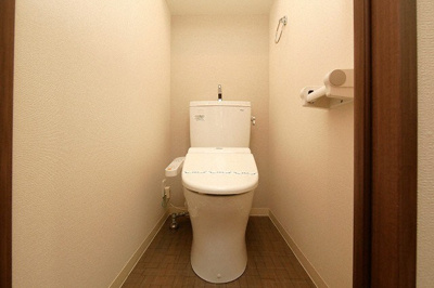 【トイレ】 | プレサンス梅田東アルファ | 落ち着いた色調のトイレです