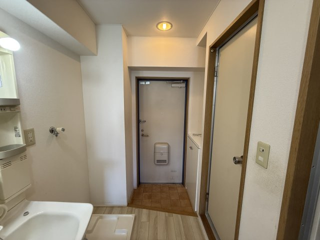 エクセルハイツの玄関